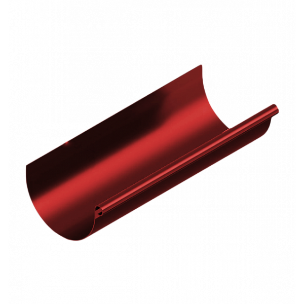 Жовоб водостічний (3 м.) 120/80 ПВХ, колір Червоний, Ines