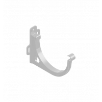 Кронштейн жолоба 120мм ПВХ, колір Білий, Ines