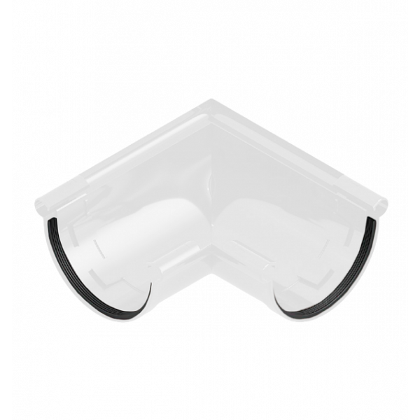 Кут універсальний 90гр ПВХ, колір Білий, Ines