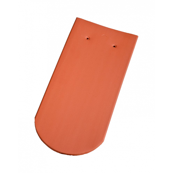 Керамічна черепиця Koramic Bibers, натуральний червоний