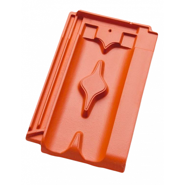 Керамічна черепиця Koramic Herzziegel, Червоний