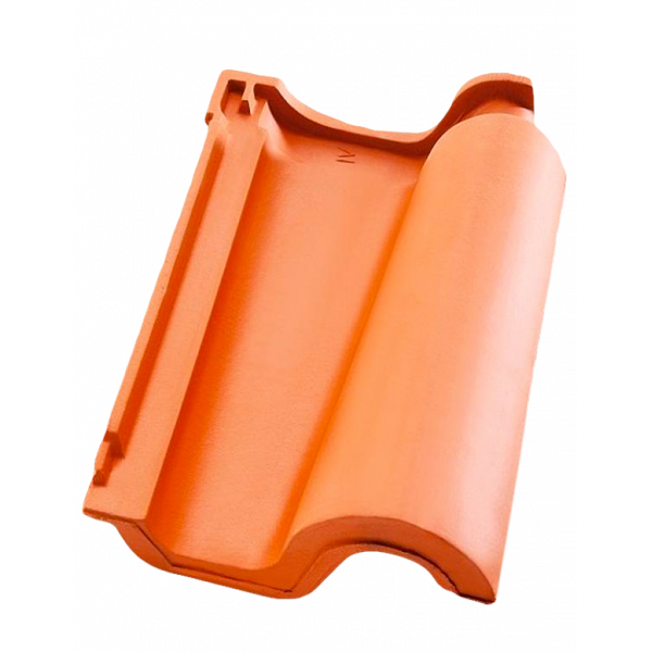 Керамічна черепиця Koramic Klosterziegel E28, натуральний червоний