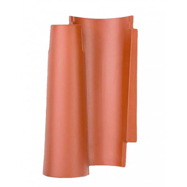 Керамічна черепиця Koramic Monch und nonnenziegel, натуральний червоний