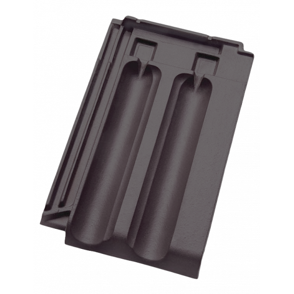 Керамічна черепиця Koramic Mondo 12, Антрацит