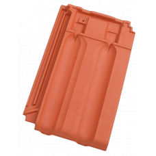 Керамічна черепиця Koramic Mondo 11, натуральний червоний