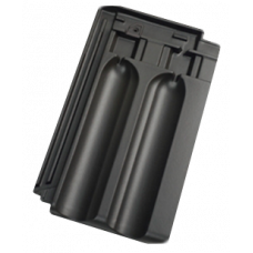 Керамічна черепиця Koramic Tradi 12 matt black engobe