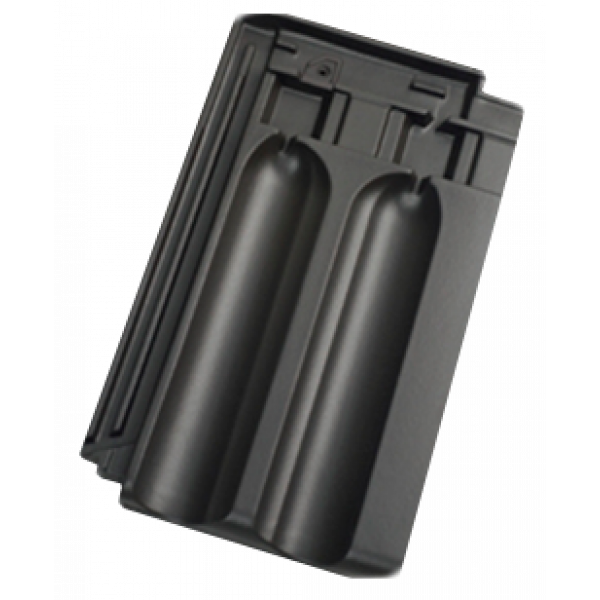 Керамічна черепиця Koramic Tradi 12 matt black engobe