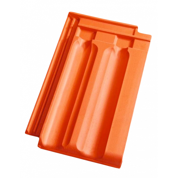 Керамічна черепиця Koramic Tradi 15, натуральний червоний