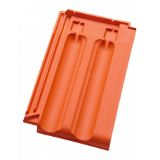 Керамічна черепиця Koramic Mondo 12, натуральний червоний