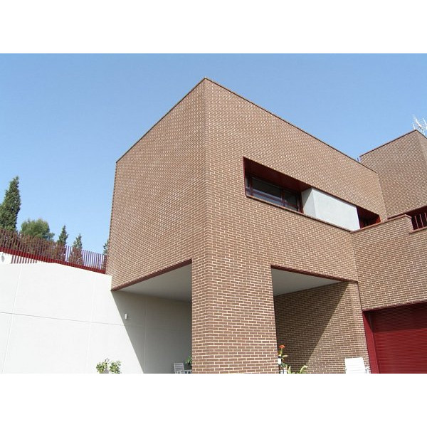 Облицювальна клінкерна цегла, 230х70х76 мм, Marrón Asturias, La Paloma ceramicas