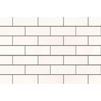 Облицовочный клинкерный кирпич, 230х70х76 мм, Blanco Artico, La Paloma ceramicas