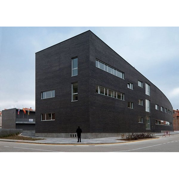 Облицювальна клінкерна цегла, 230х70х65 мм, Negro Lanzarote, La Paloma ceramicas