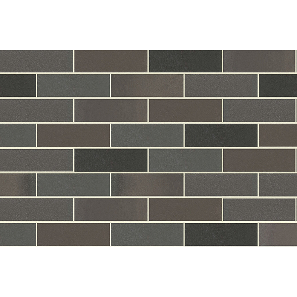 Облицювальна клінкерна цегла, 236х114х51 мм, Negro Timanfaya, La Paloma ceramicas