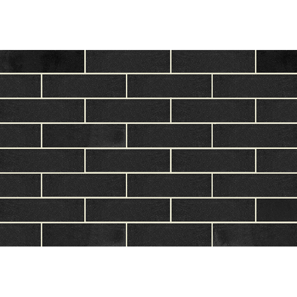 Облицювальна клінкерна цегла, 236х114х65 мм, Negro Orotava, La Paloma ceramicas