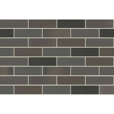 Облицювальна клінкерна цегла, 236х114х65 мм, Negro Timanfaya, La Paloma ceramicas