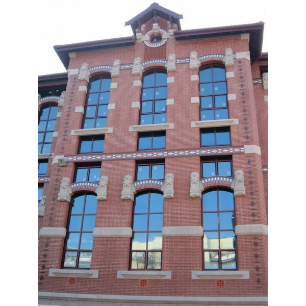 Облицювальна клінкерна цегла, 230х70х76 мм, Rojo Bilbao, La Paloma ceramicas