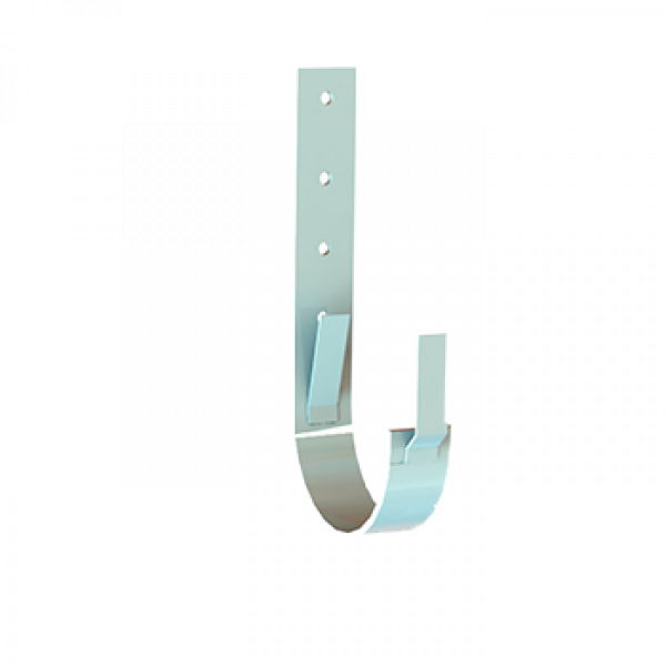 Кронштейн кріплення жолоба, алюміній, типорозмір 150, білий, Mazzonetto