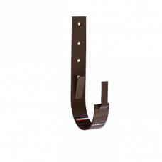 Кронштейн кріплення жолоба, алюміній, типорозмір 150, коричневий, Mazzonetto