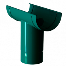 Воронка жолоба, алюміній, типорозмір 150, зелений, Mazzonetto