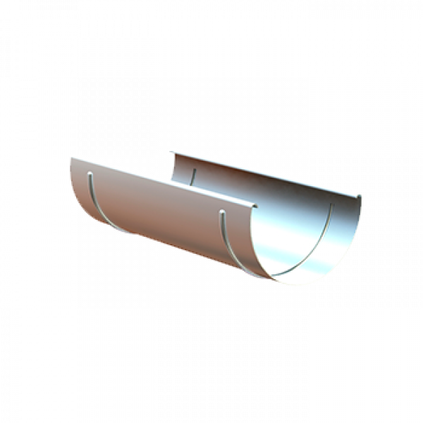 Сполучник жолоби, алюміній, типорозмір 120, білий, Mazzonetto