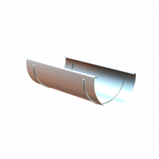 Сполучник жолоби, алюміній, типорозмір 150, білий, Mazzonetto