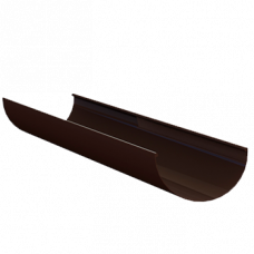 Жовоб водостічний, 3 метри, алюміній, типорозмір 150, коричневий, Mazzonetto