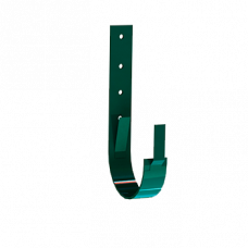 Кронштейн кріплення жолоба, алюміній, типорозмір 120, зелений, Mazzonetto