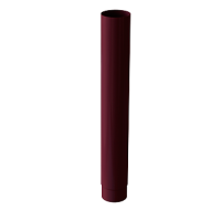 Соединитель колен, диаметр 100, 1 метр, типоразмер 100, алюминий ,вишневый, Mazzonetto