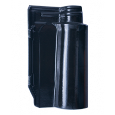 Керамічна черепиця Margon Roman n, 266x157, Glazed Black