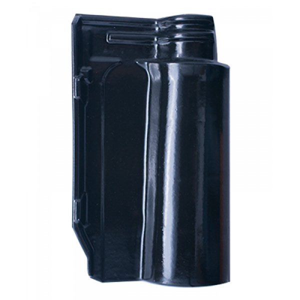 Керамічна черепиця Margon Roman n, 266x157, Glazed Black