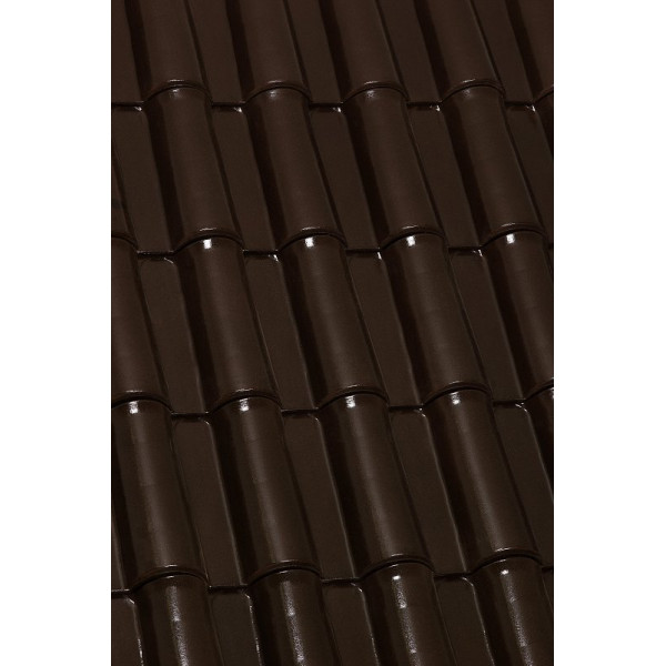 Керамічна черепиця Margon Roman Plus-Ultra Glazed Amarante Brown