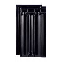 Керамічна черепиця Margon Marseille, Glazed Black