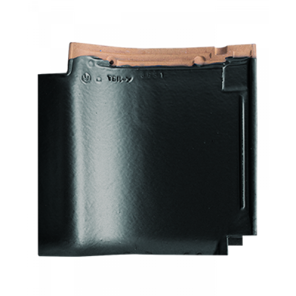 Керамічна черепиця Maruso TS-roof (Самурай), колір Глянцевий чорний