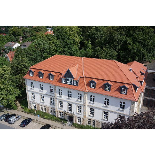 Керамічна черепиця Meyer-Holsen Biber, Натуральний червоний