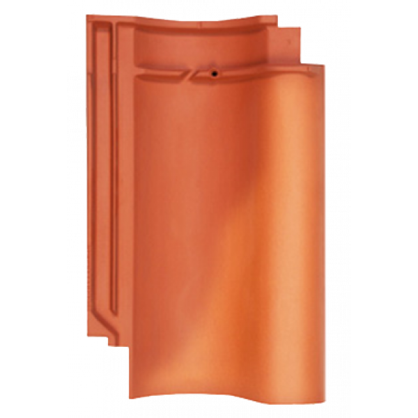 Керамічна черепиця Meyer-Holsen Vario Hohlfalzziegel, Натуральний червоний строкатий