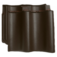 Керамічна черепиця Meyer-Holsen Zwilling, Коричневий (Орех)