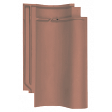 Керамічна черепиця Meyer-Holsen Vario Hohlfalzziegel, Блекло-червоний