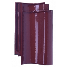 Керамічна черепиця Meyer-Holsen Vario Hohlfalzziegel, Винно-червоний