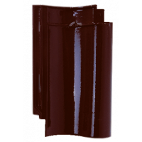 Керамічна черепиця Meyer-Holsen Vario Hohlfalzziegel, Коричневий (Бонгосі)