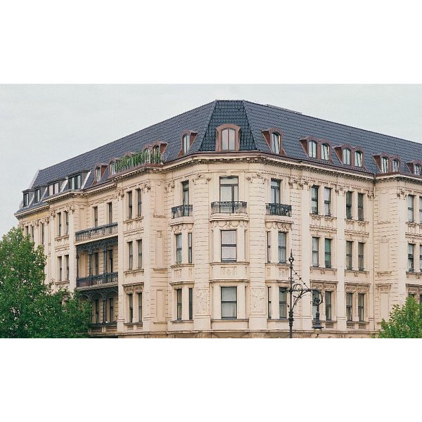 Керамічна черепиця Meyer-Holsen Vario Hohlfalzziegel, Сіро-чорний