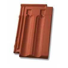 Керамічна черепиця Nelskamp D 15, натуральний червоний