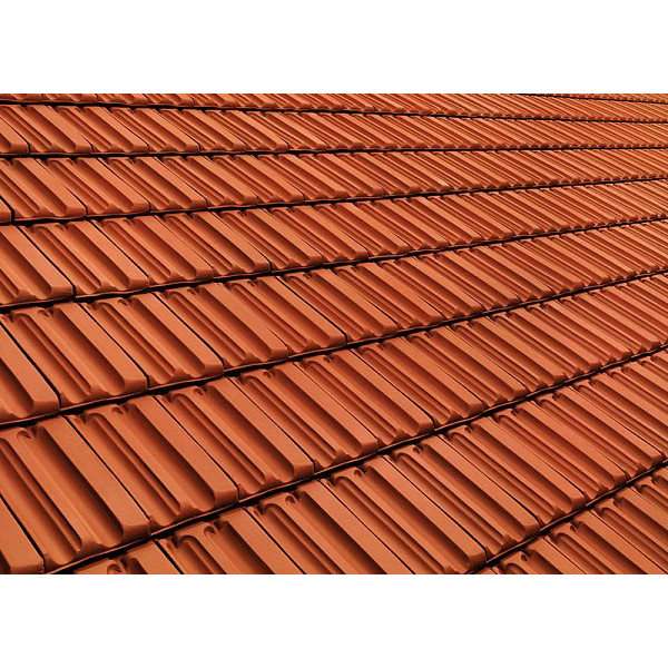 Керамічна черепиця Nelskamp D 15, натуральний червоний