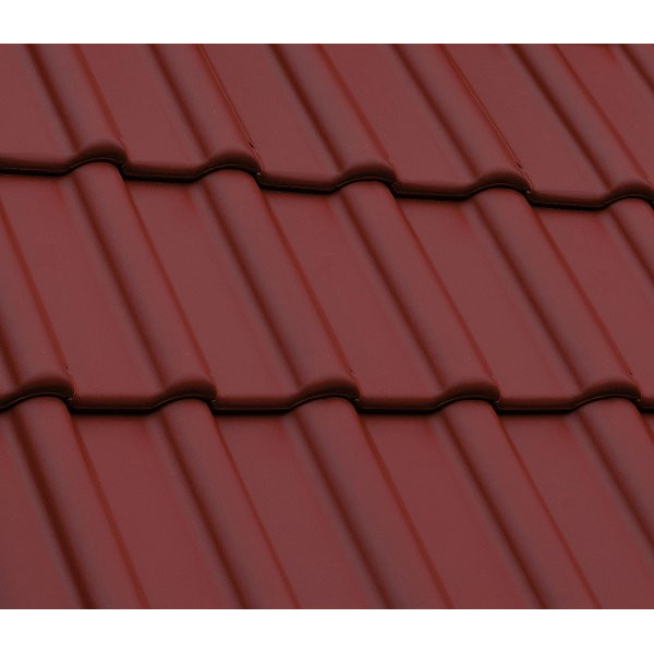 Керамічна черепиця Nelskamp F 10, бордовий