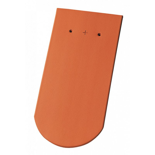 Керамічна черепиця Nelskamp Biber, натуральний червоний