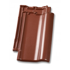 Керамічна черепиця Nelskamp F 12, Мідно-червоний