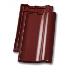 Керамічна черепиця Nelskamp F 12, бордовий