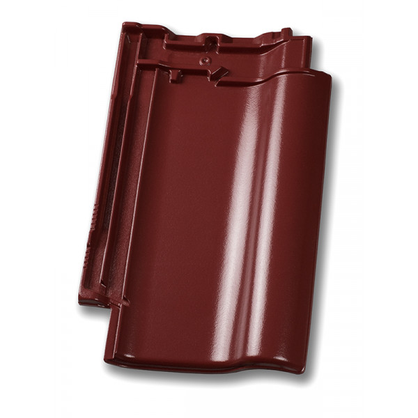 Керамічна черепиця Nelskamp F 12, бордовий