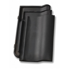 Керамічна черепиця Nelskamp F 15, Сланцево-чорний