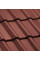 Керамічна черепиця Nelskamp F 12, бордовий