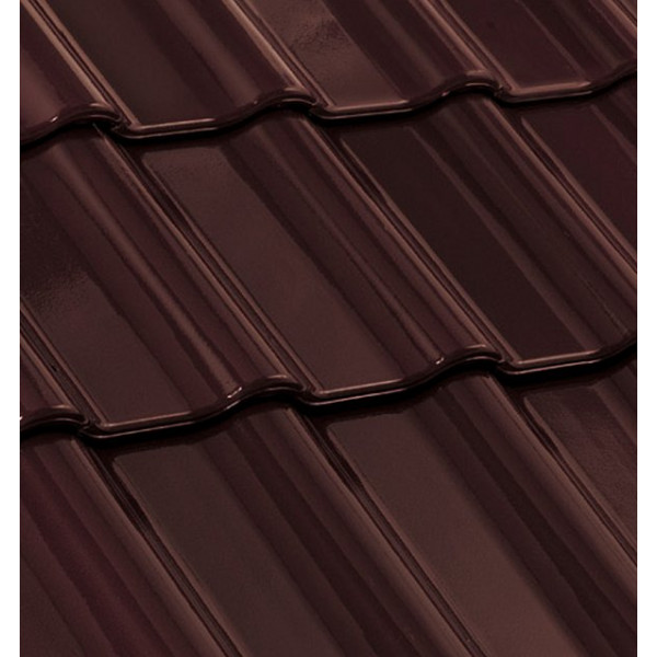 Керамічна черепиця Nelskamp F 12, Бургундський червоний